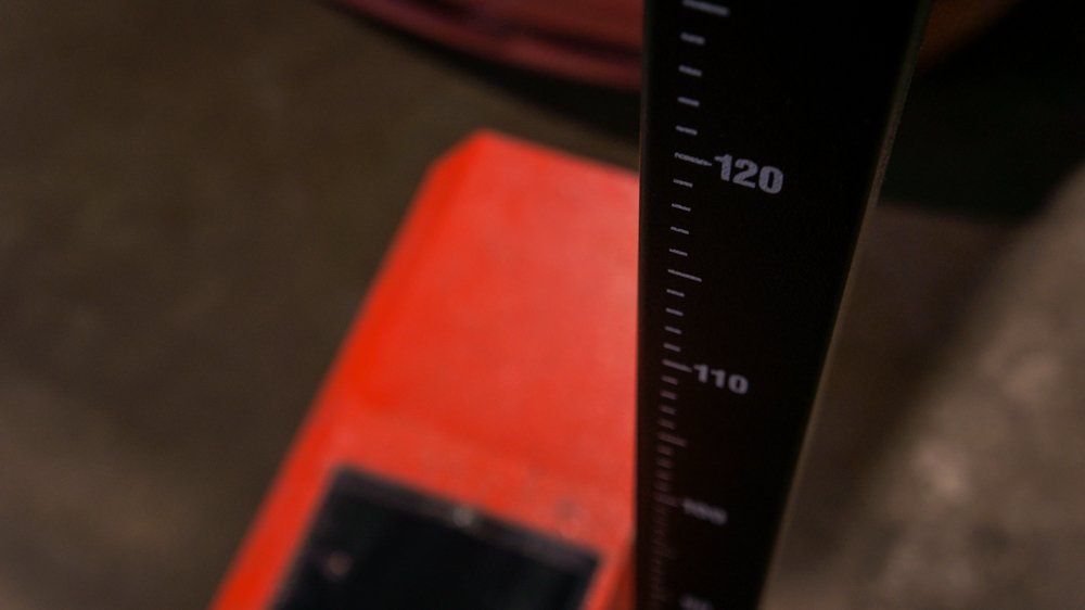 Tuvplāns mērstieni ar skaitli 120