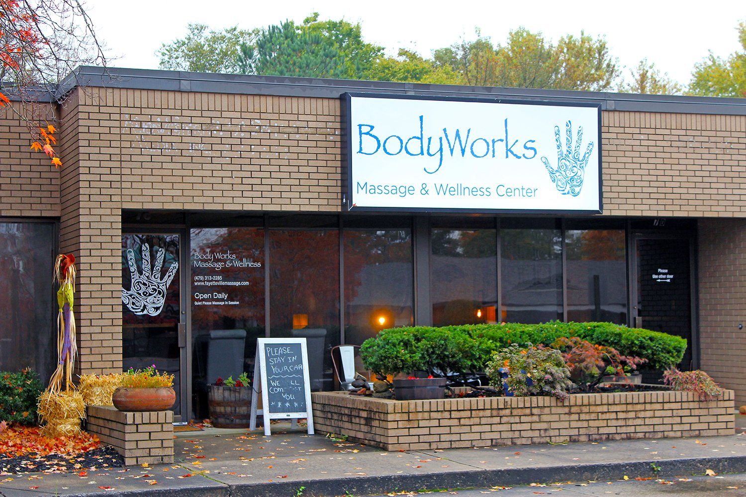 BodyWOrks Massage front entrance