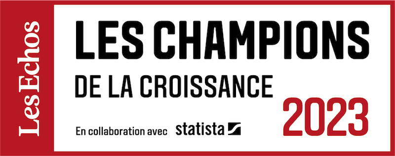 logo champion de croissance, isodeco meilleurs entreprise du Grand EST