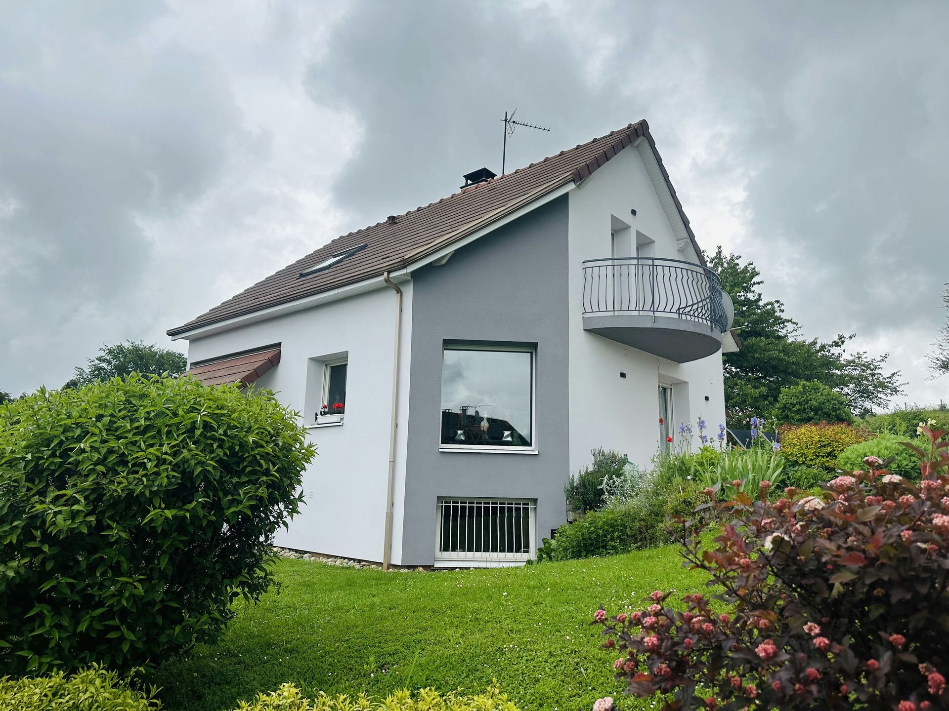 Isolation extérieure avec un ravalement de façade par isodeco