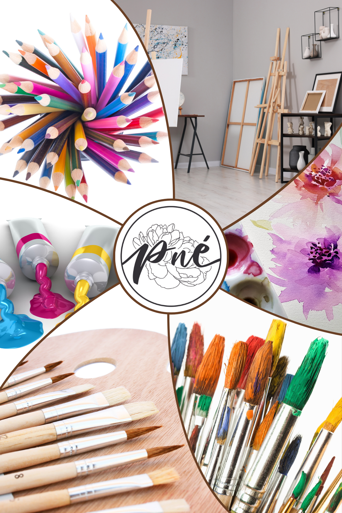 Collage of Art Supplies — Fine Art Supplies & Custom Framing in Rockhampton City, QLD