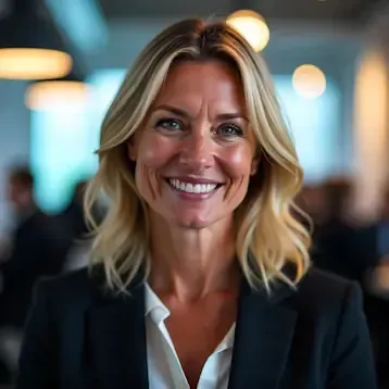 Quit Smoking Hypnotherapy Profile Pic of smiling woman happy she quit smoking