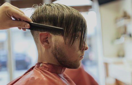 Men’s hairstyling
