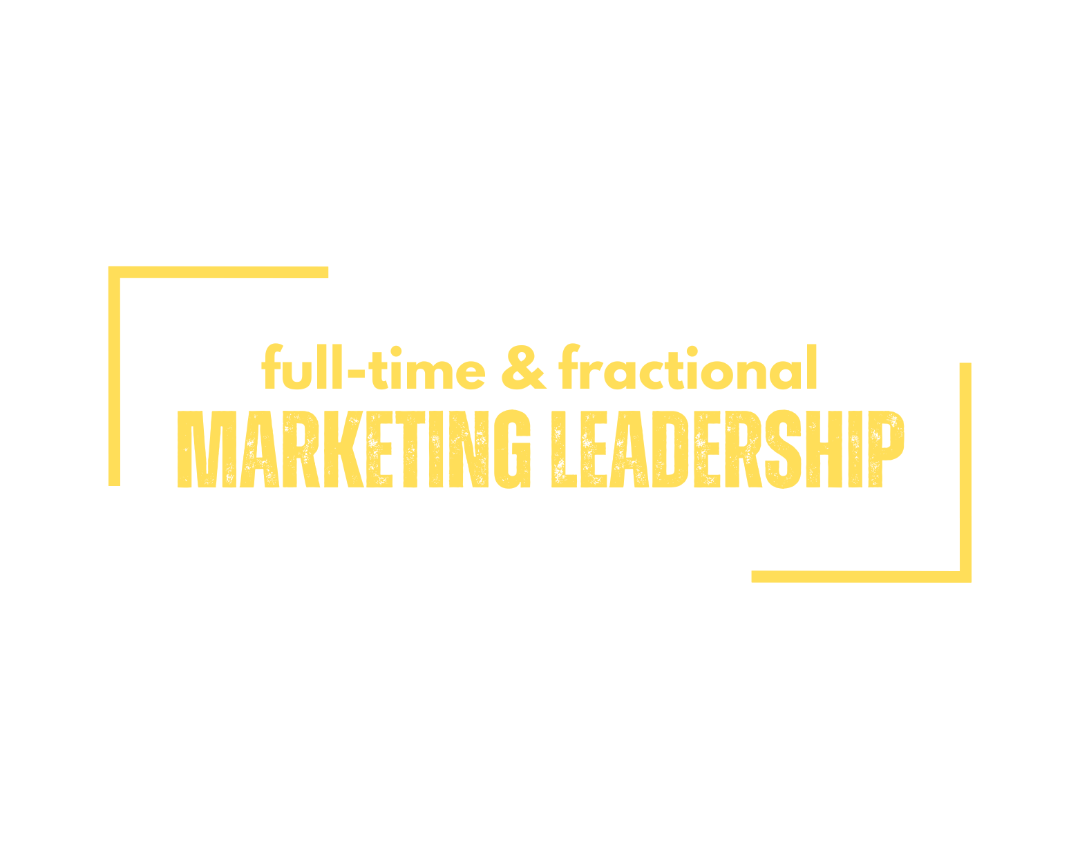 Full-Time and Fractional Head of Marketing Services offered by growth hacking. MARKETING