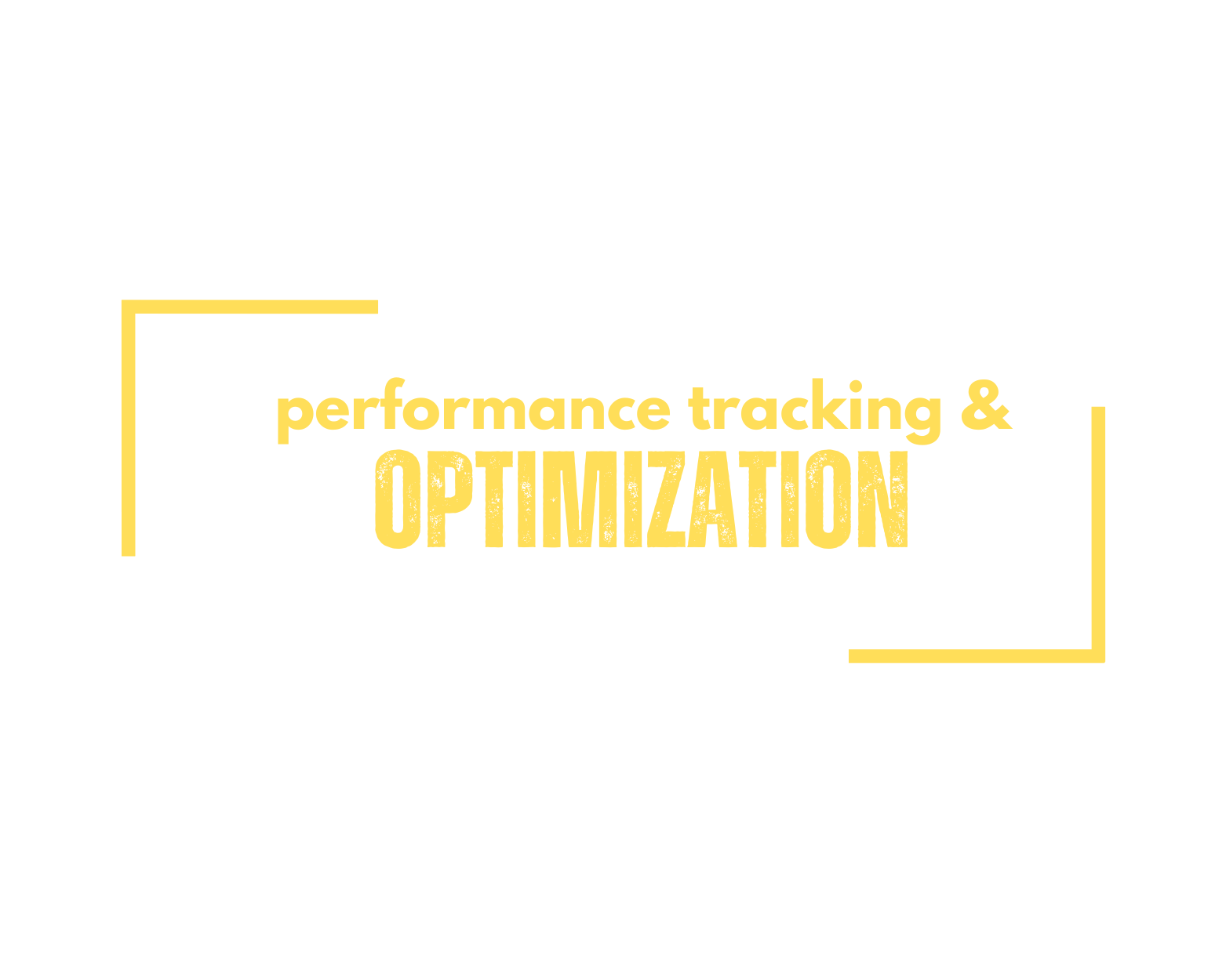 Marketing Performance Tracking and Marketing Optimization Services offered by growth hacking. MARKETING