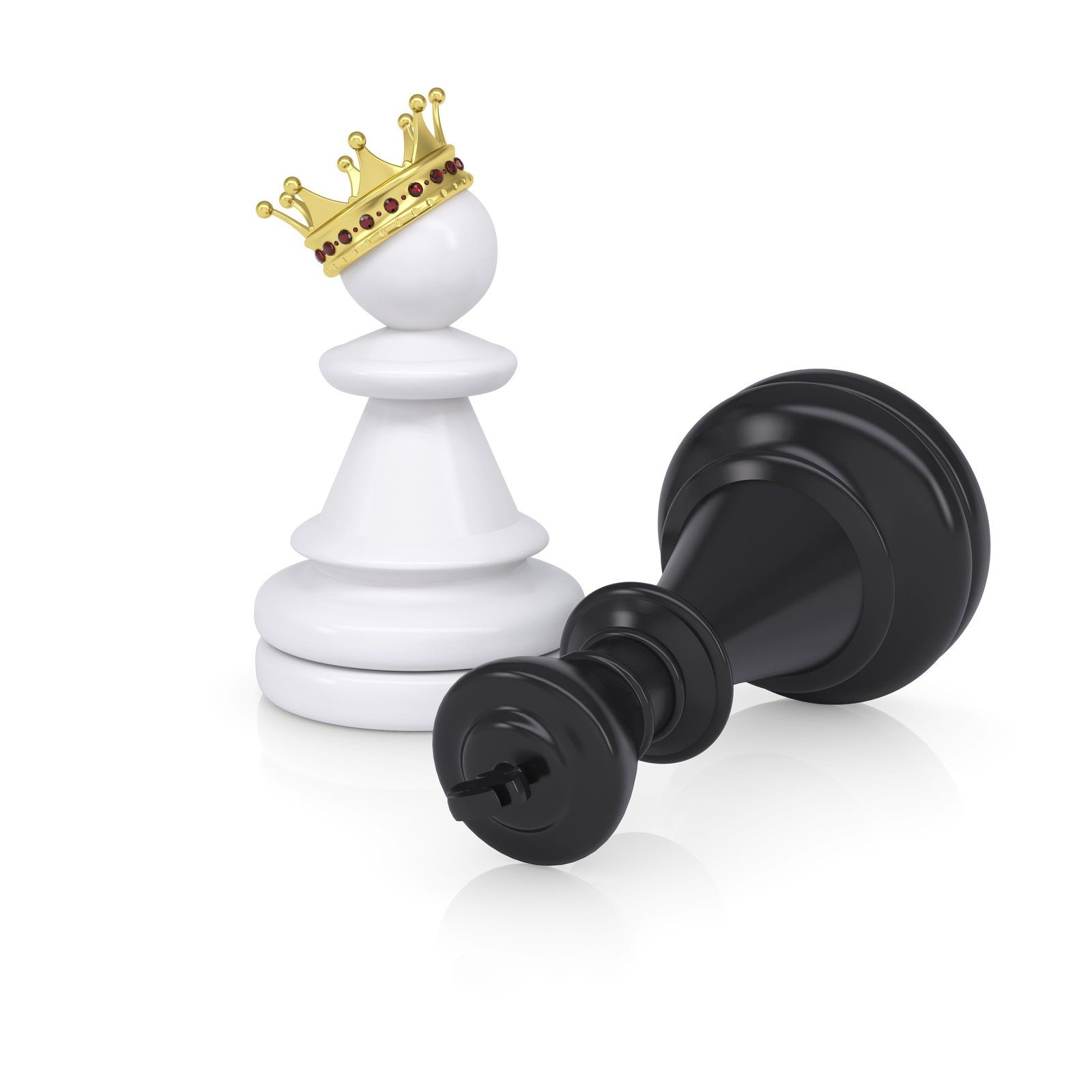 Bild zur Illustration reicher Menschen mit Schachfiguren