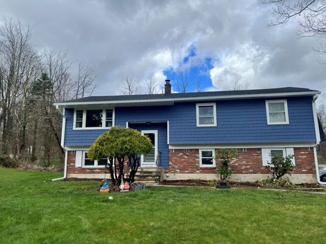 Blue House — Mendham, NJ — Four J’s Contracting & Roofing LLC