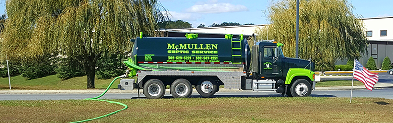 Septic Service Truck New — Seaford, DE — McMullen Septic Services
