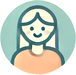 Smiling profile photo icon