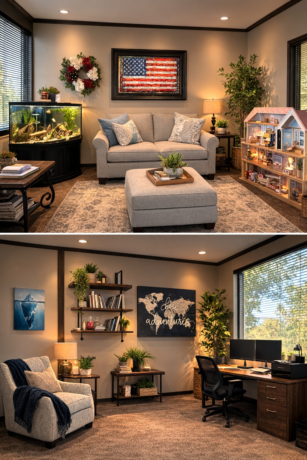 A woman is holding another woman 's hand while sitting on a couch.