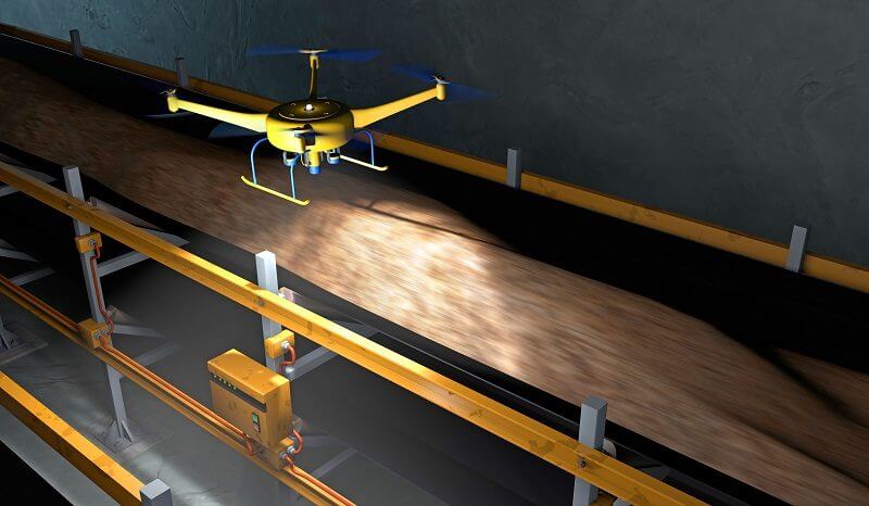 Drones in the mining industry