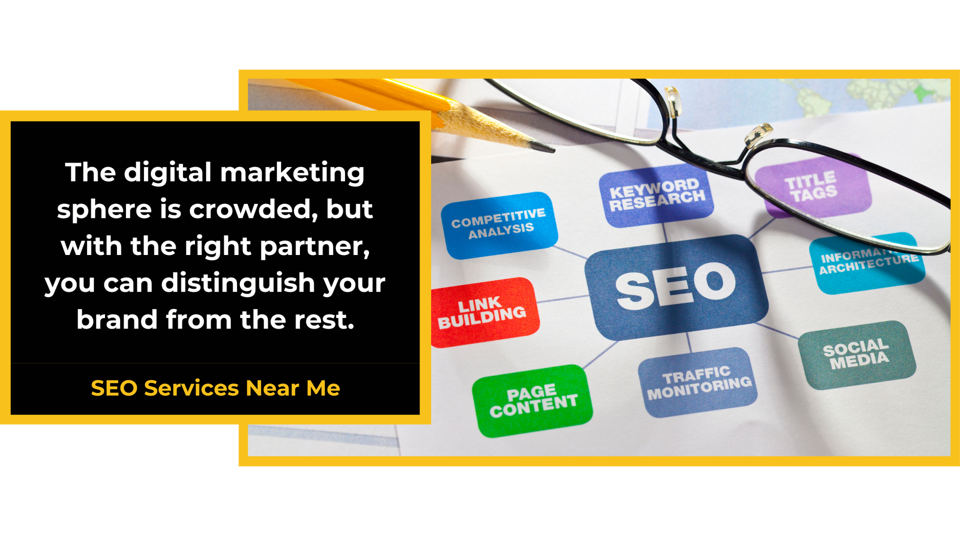 The digital marketing sphere is crowded but with the right partner , you can distinguish your brand from the rest.