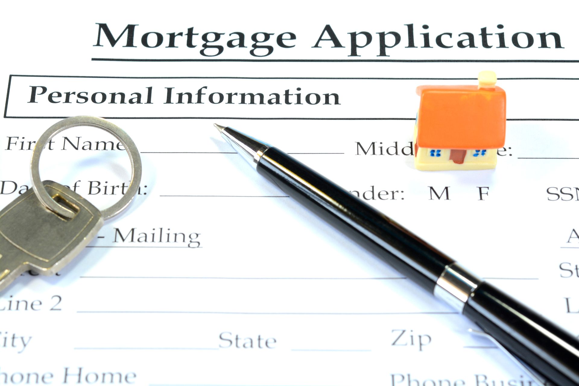 Mortgage application form – Dayton, OH - C & G Mortgage