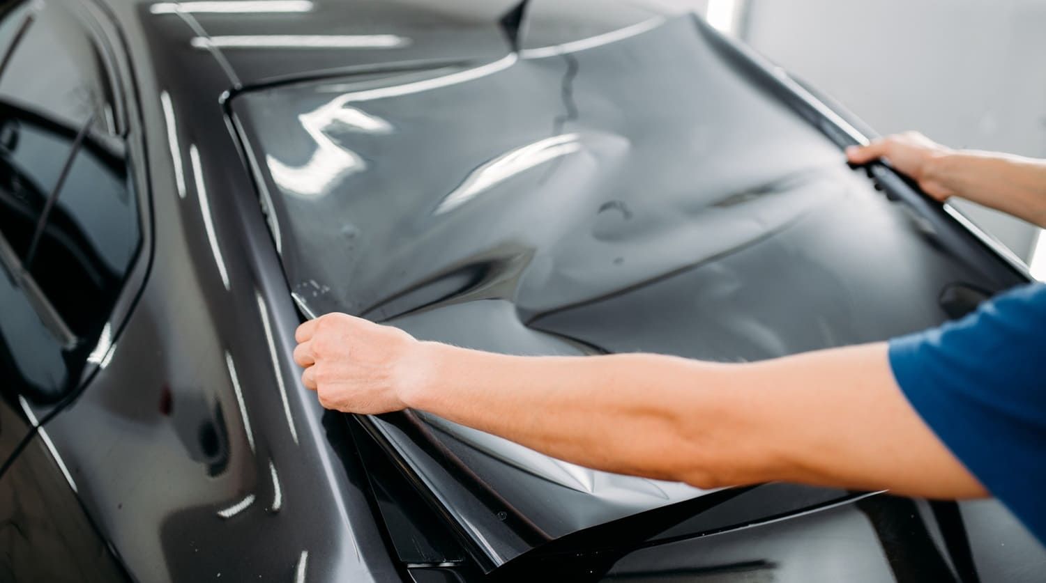 Professional car window tinting