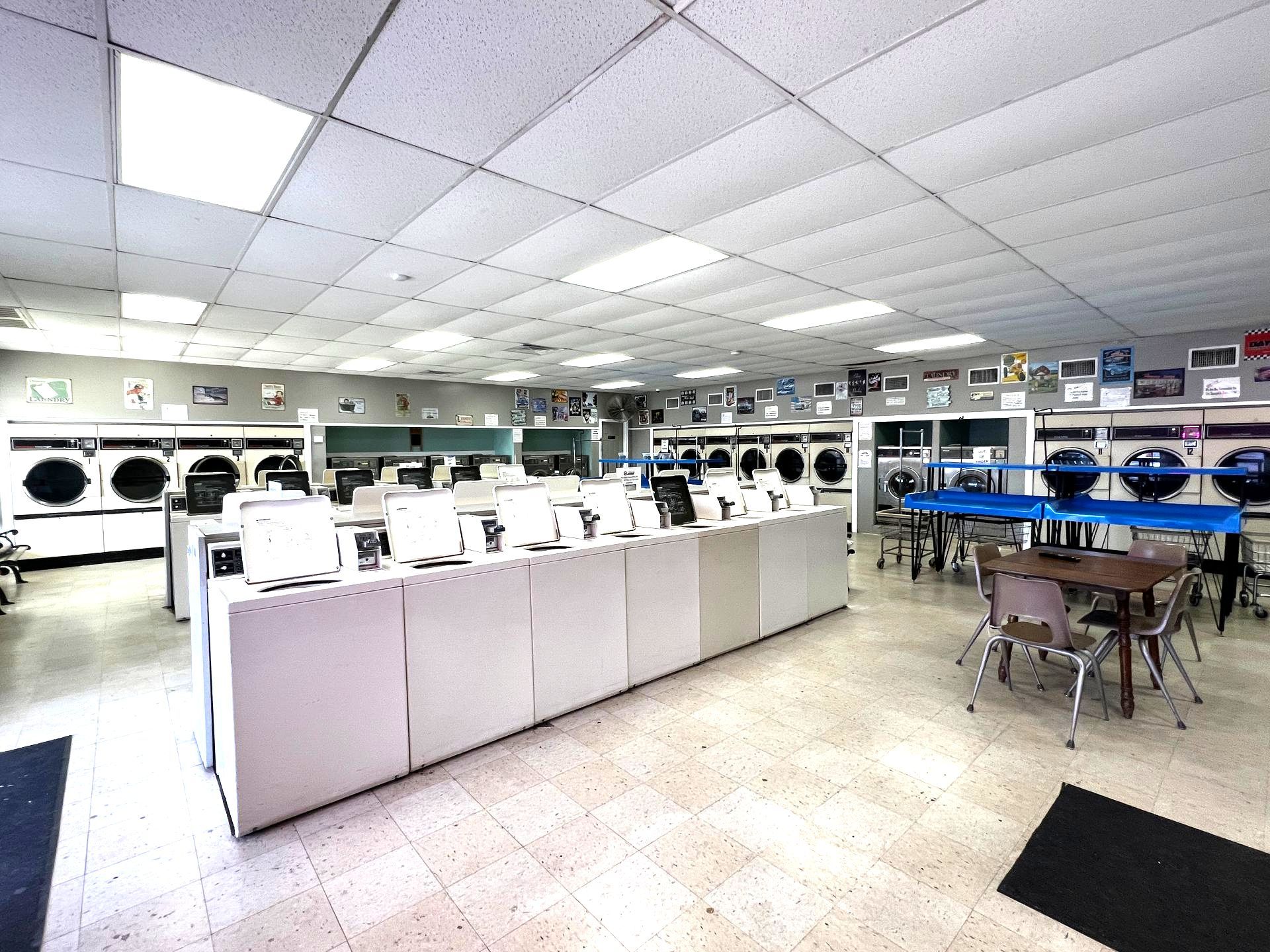 inside photo of titan laundry facility