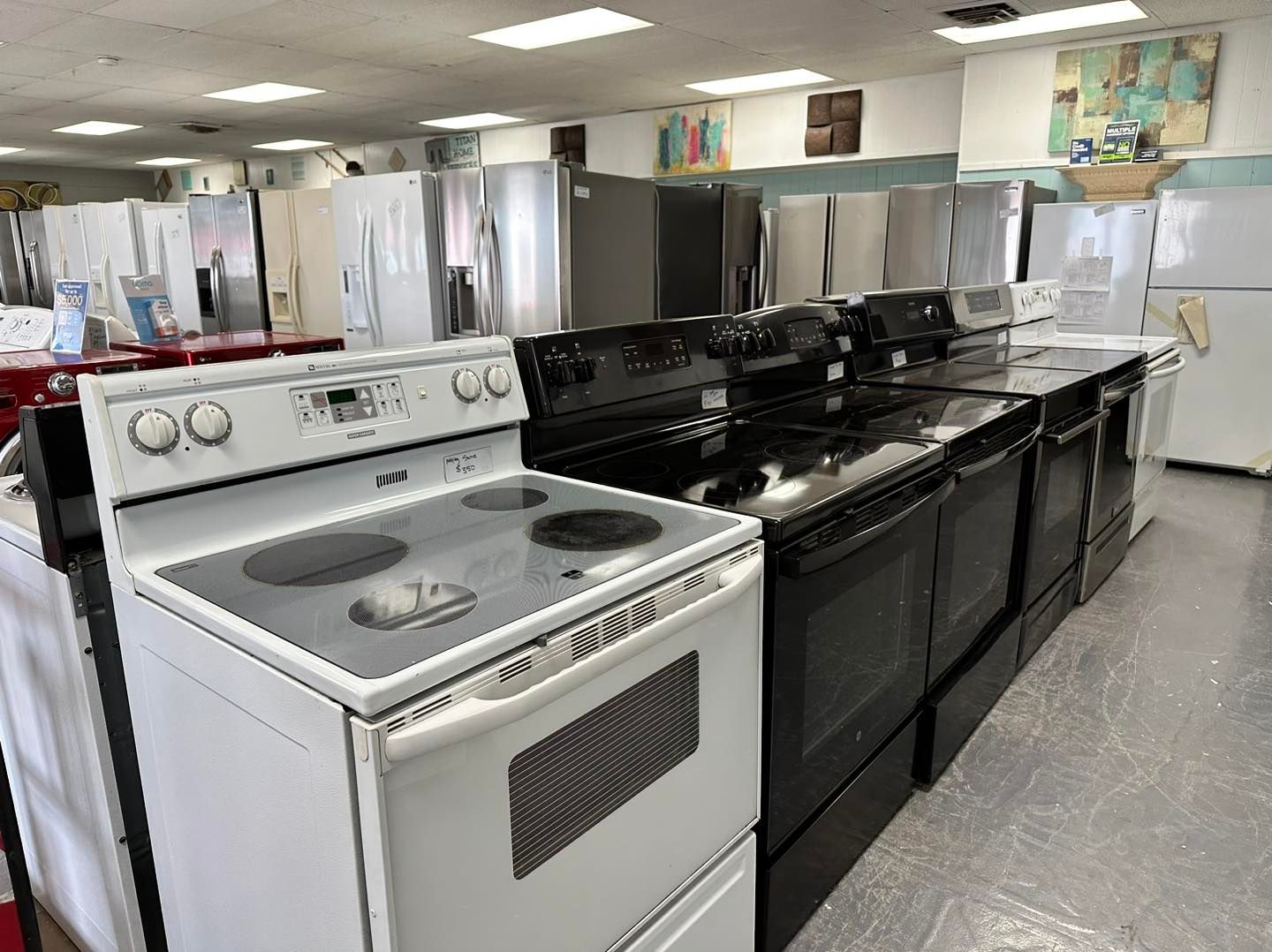 photo of stoves and ranges