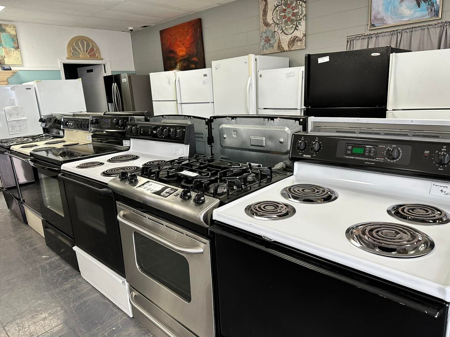 photo of stoves and ranges
