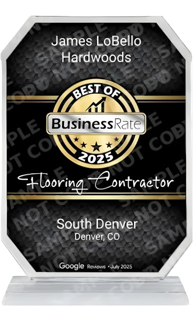 Award for James LoBello Hardwoods, 