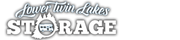 Logo for Lower Twin Lakes Storage.