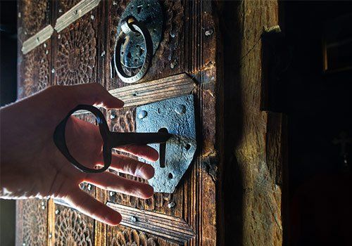Home Locks — An Antique Door in Boston, MA