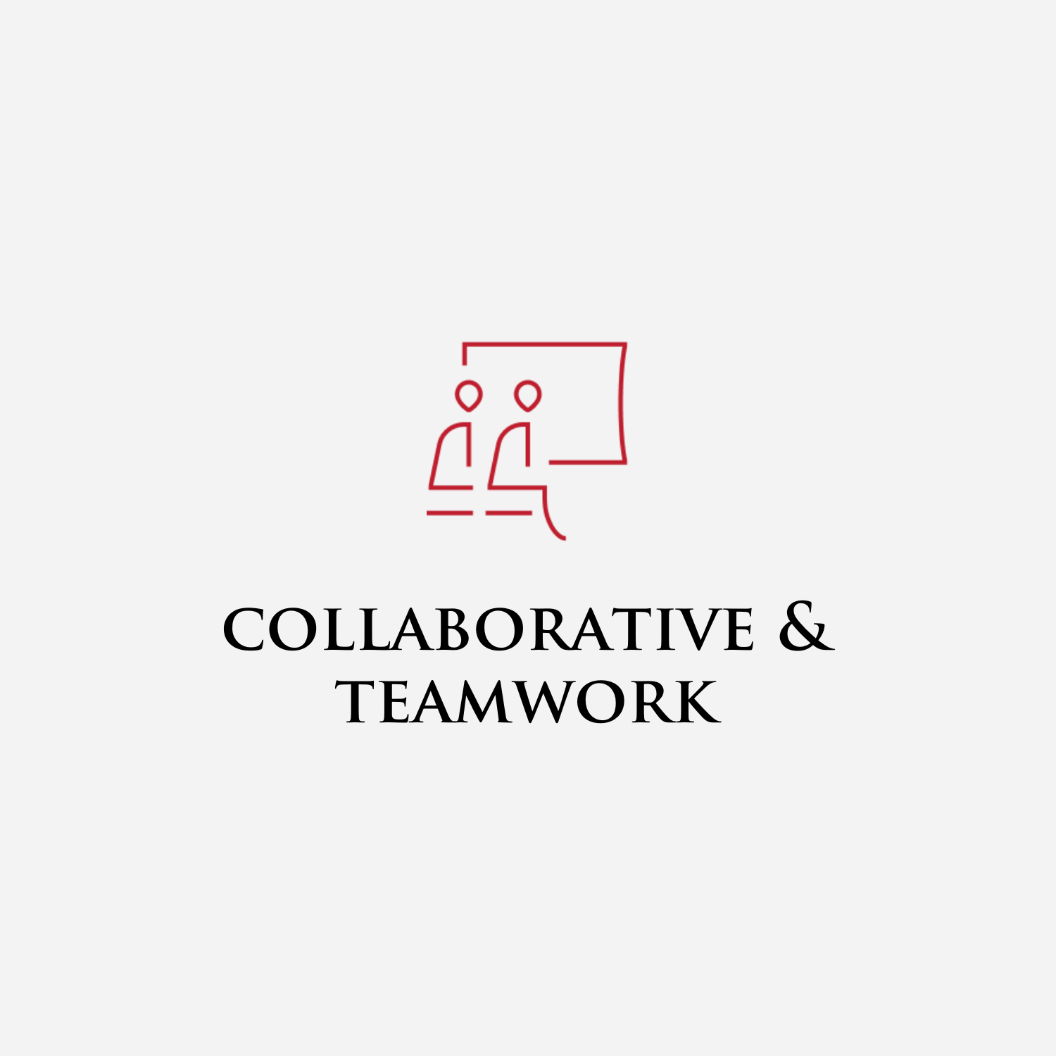 A logo for a company called collaborative and teamwork.