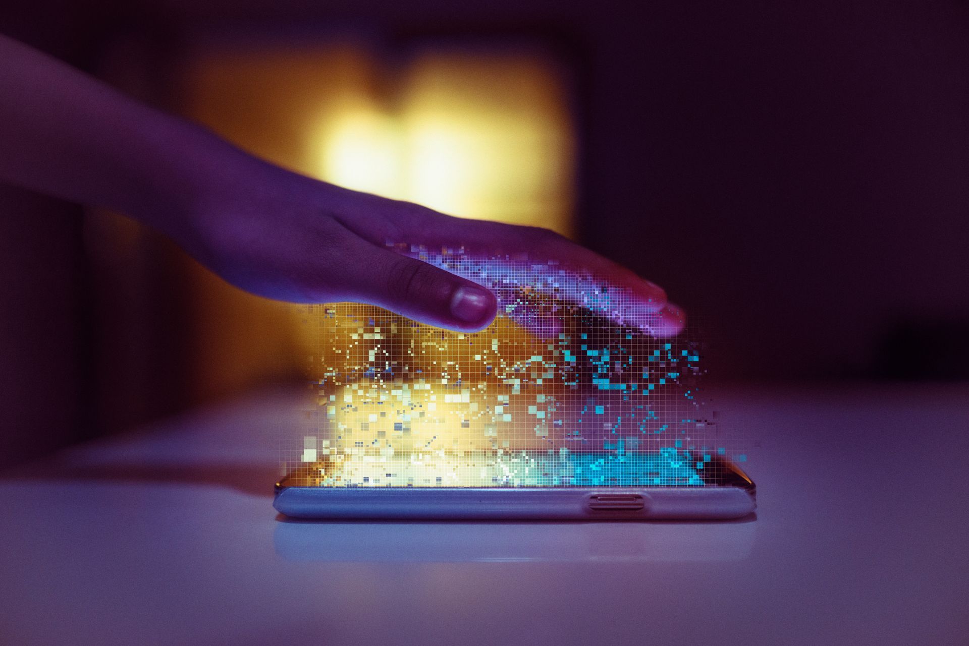 foto di un cellulare