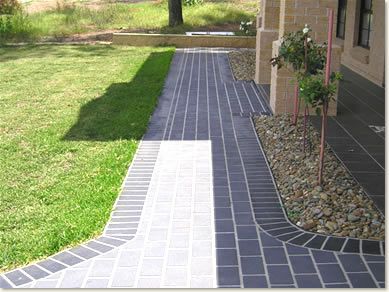 gray concrete pathway