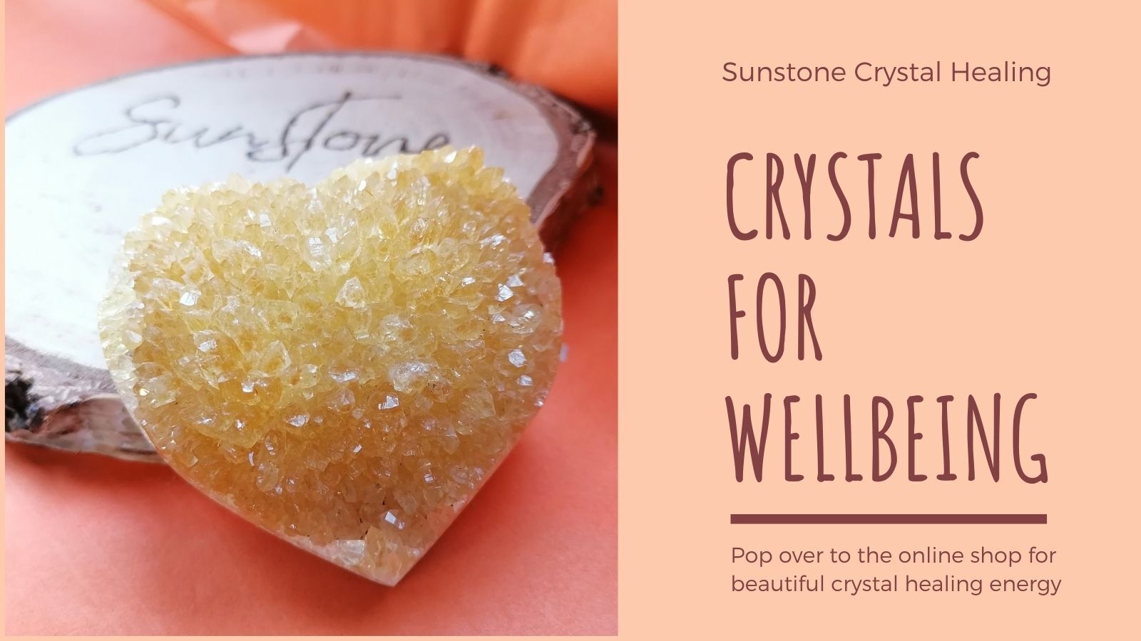 Discover beautiful crystals Sunstone Crystal Healing