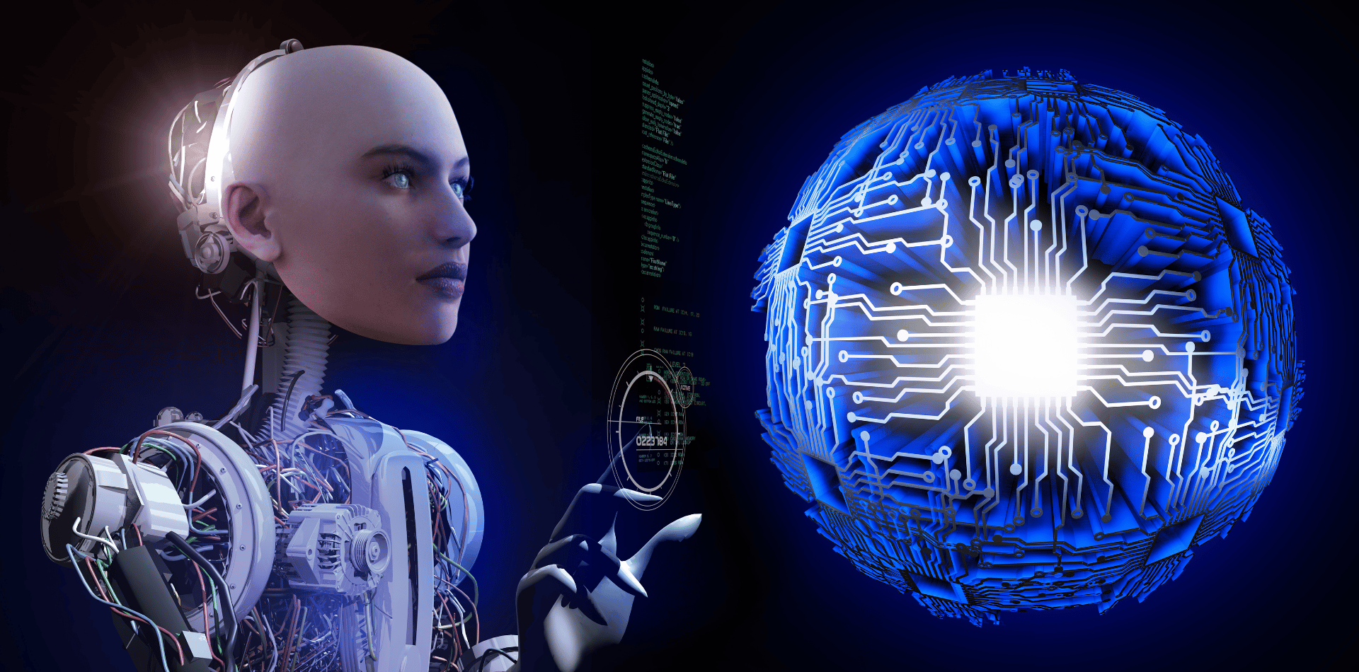 Artificial Intelligence humanoid
