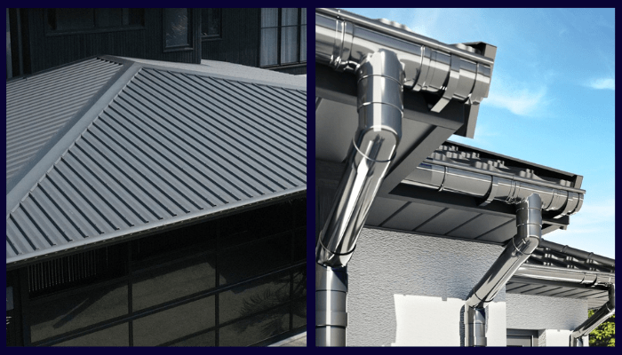 colorbond vs pvc gutters and downpipes