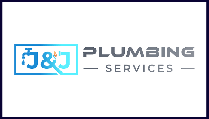 j and j plumbing logo services