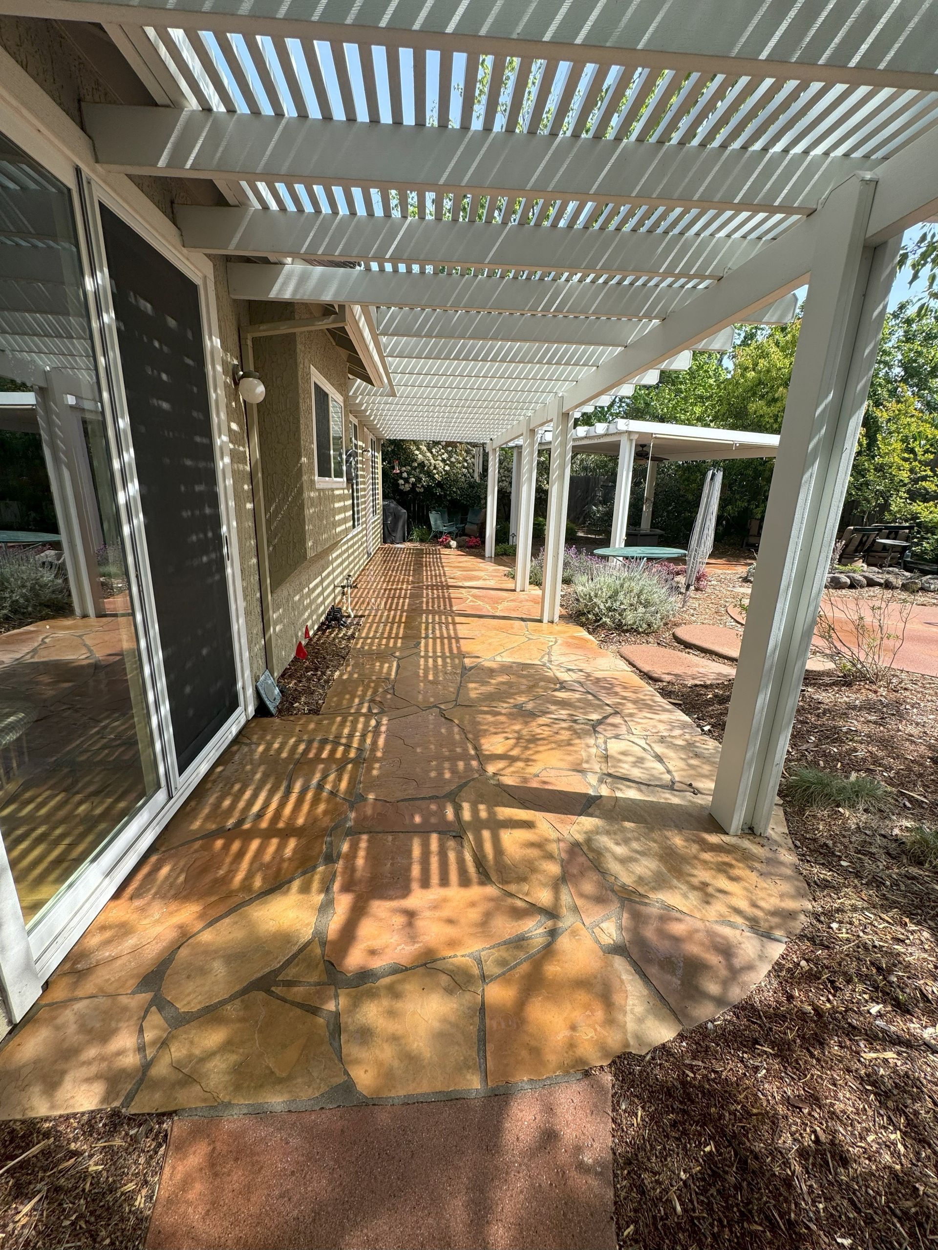 After House Patio Cleaning