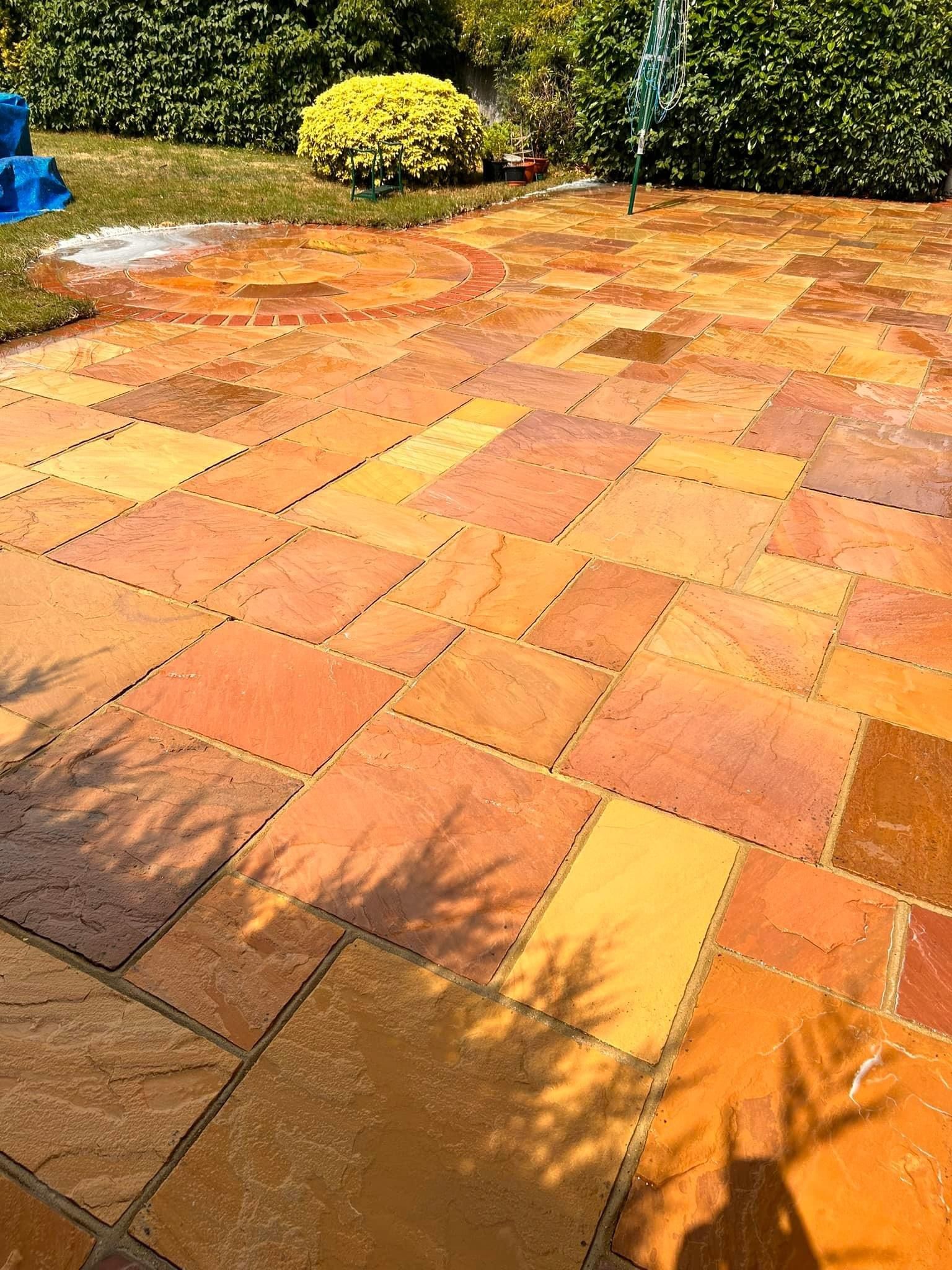 After House Patio Cleaning
