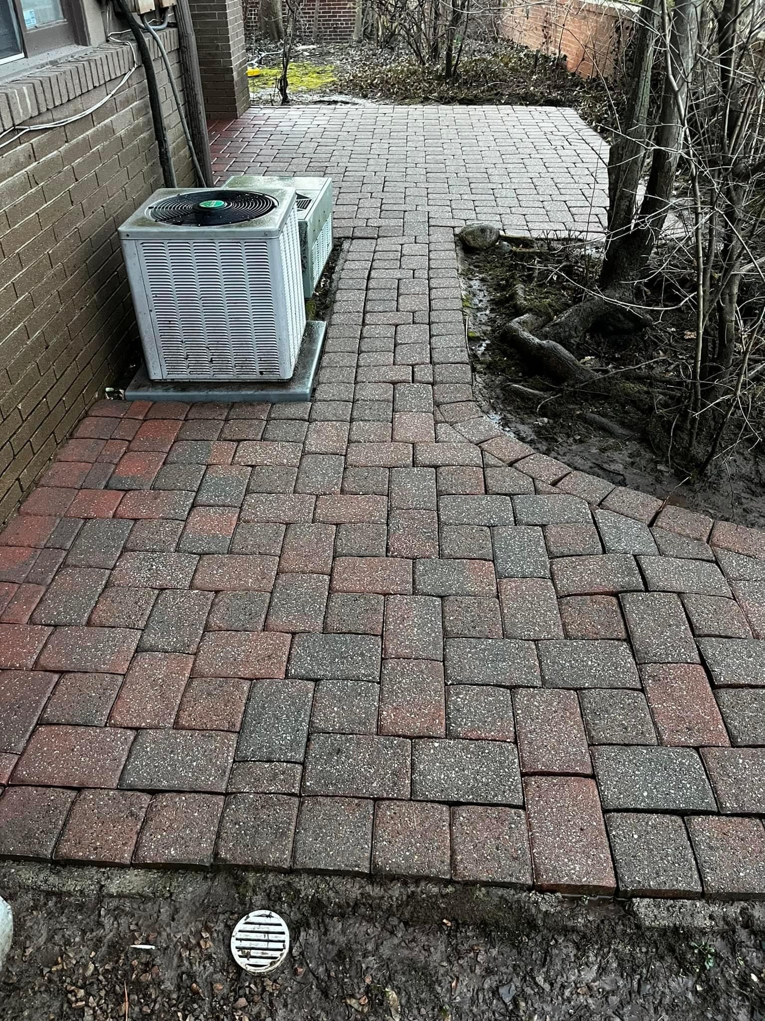 After Driveway Cleaning