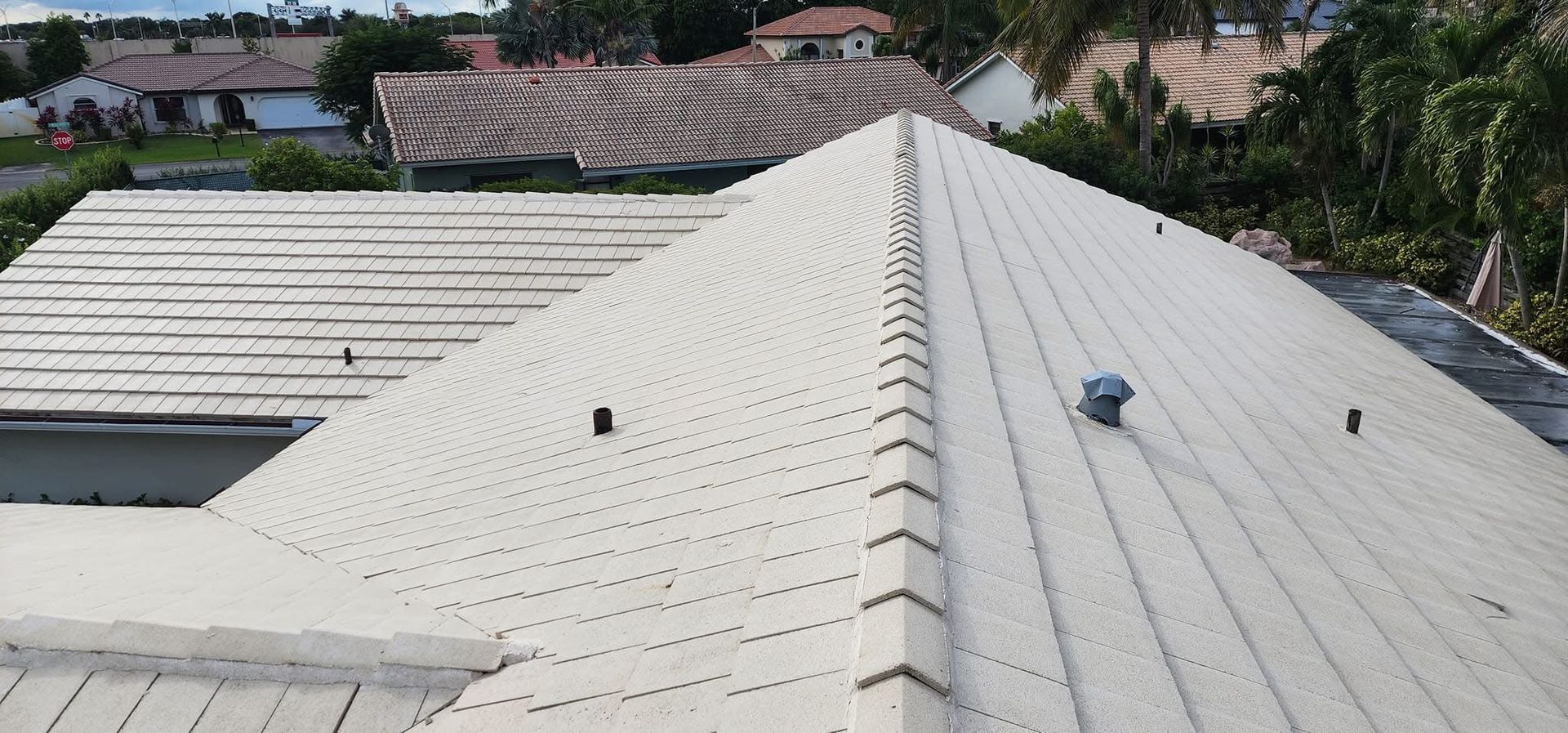 After House Roof Cleaning