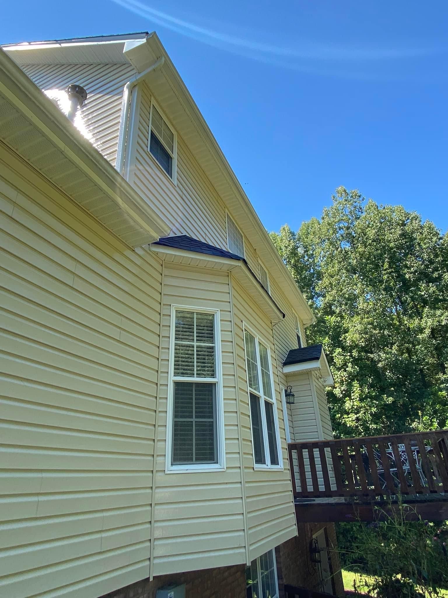 After Siding Cleaning