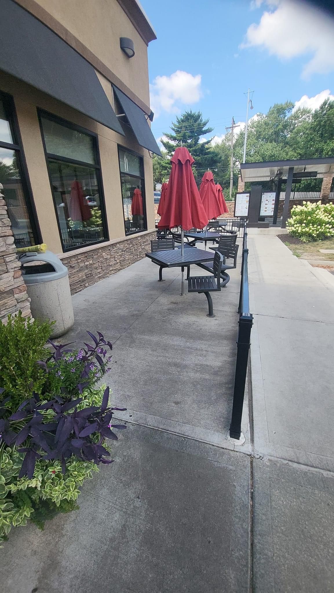 Before Commercial Area Cleaning