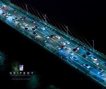 bridge with cars on it at night demonstrating comparative vs absolute stress