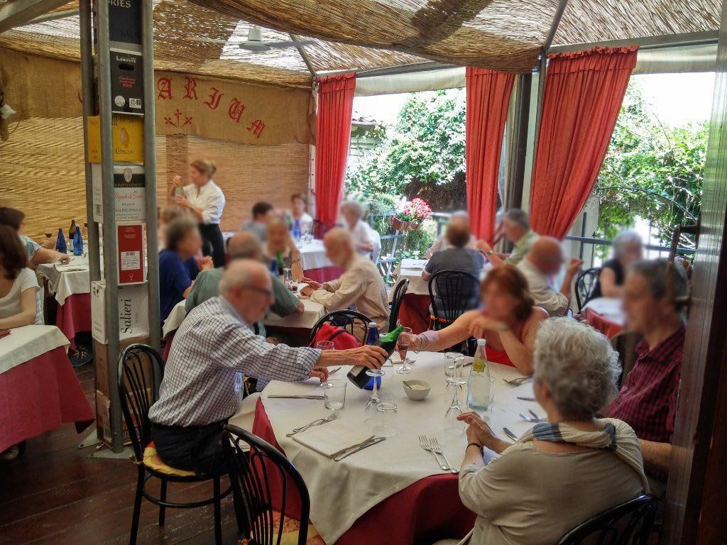 ristorante con veranda