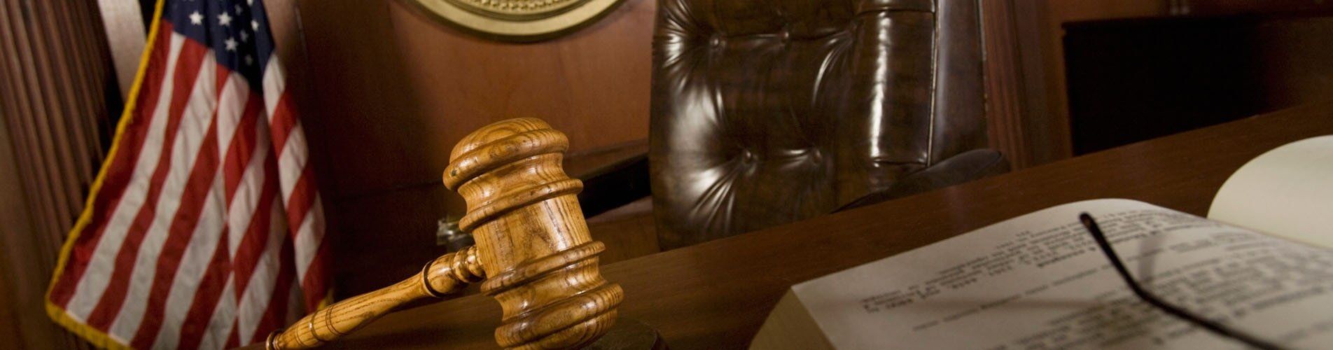 Gavel on a table — Criminal Defense Attorney in Fort Wayne, IN