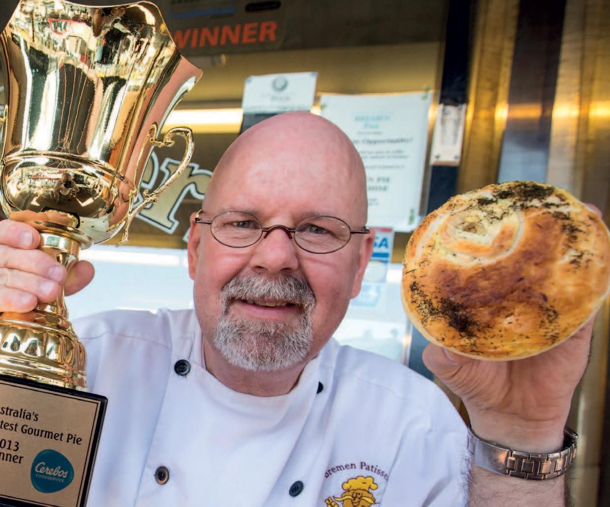 Ron Bruns — Pies & Pastries in Umina Beach, NSW