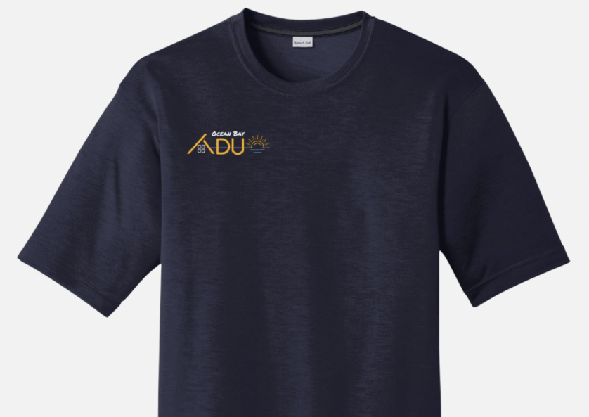 Example of designed business shirt merchandise