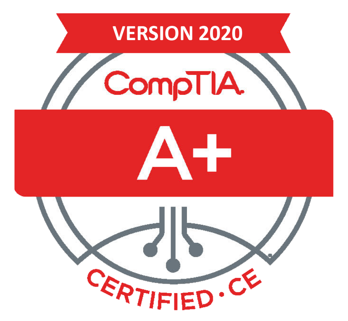 CompTIA A+ certificate logo