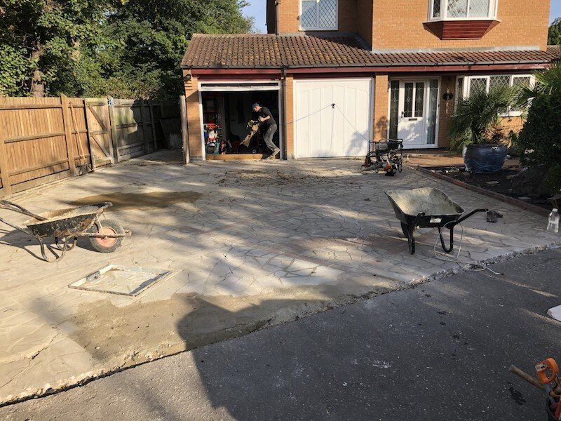 Resin driveway installation in Peterborough by Resin Drives and Patios Limited