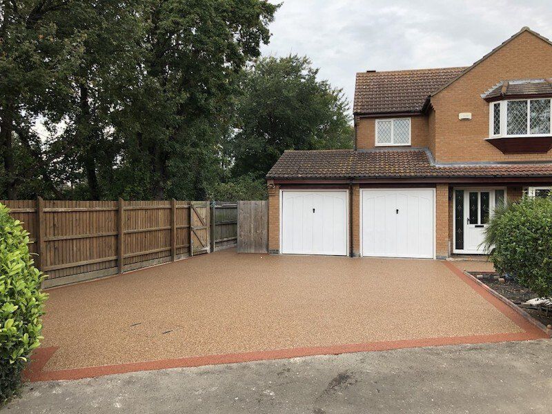 Resin driveway installation in Peterborough by Resin Drives and Patios Limited