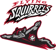 A logo for the flying squirrels shows a squirrel flying through the air