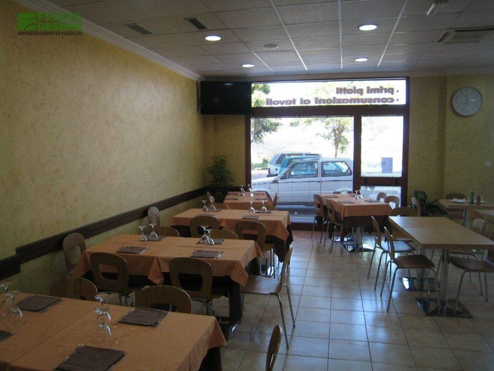 arredo contemporaneo per pizzerie