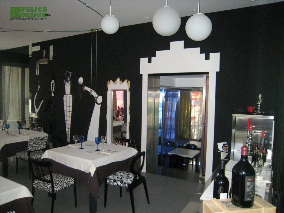 arredamento minimal per bar