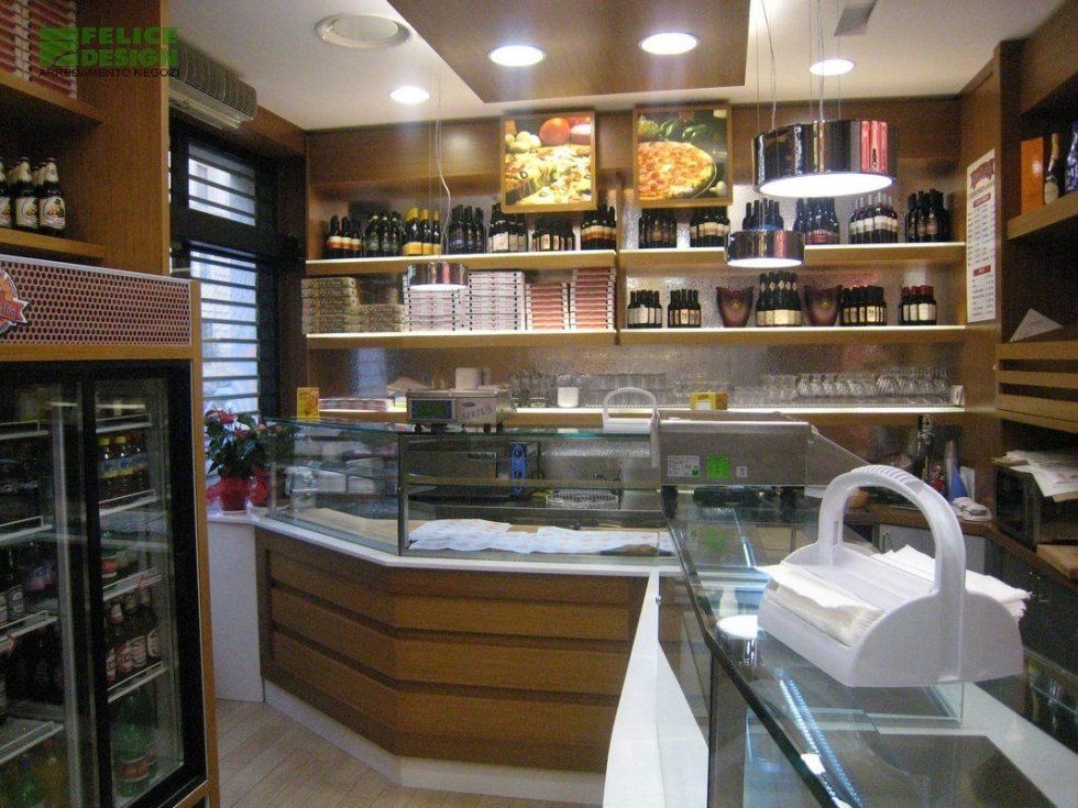 vetrine su misura per pizzerie