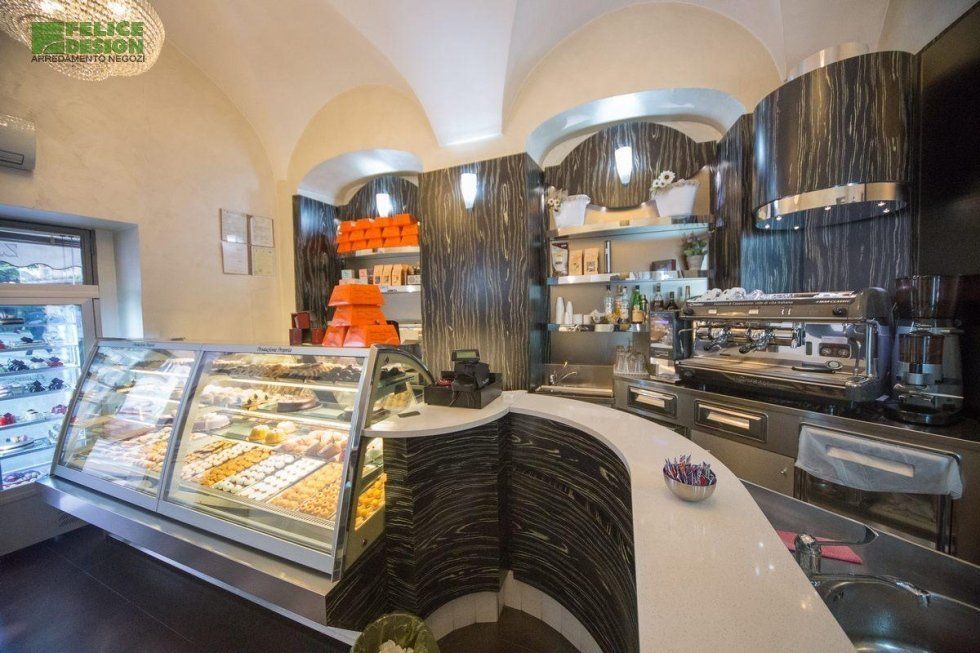 arredamento per pasticcerie a Roma
